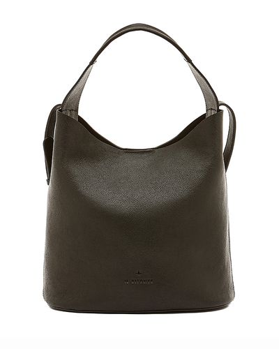 Il Bisonte Il Bisonte Le Laudi Leather Bucket Bag