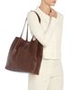 Il Bisonte Il Bisonte Nina Large Pleated Leather Tote - 6