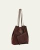Il Bisonte Nina Pleated Leather Tote Bag - 3