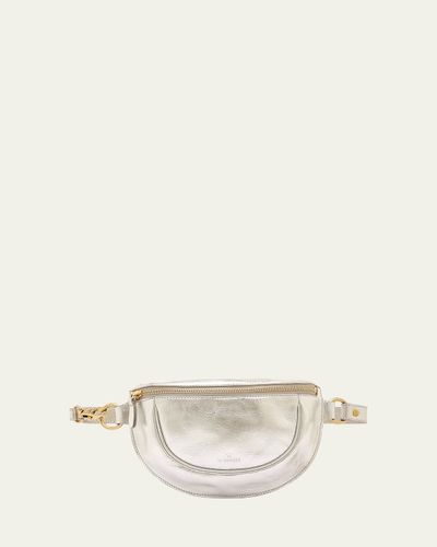 Il Bisonte Oliveta Zip Leather Belt Bag