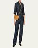 Il Bisonte Snodo Flap Leather Crossbody Bag - 5