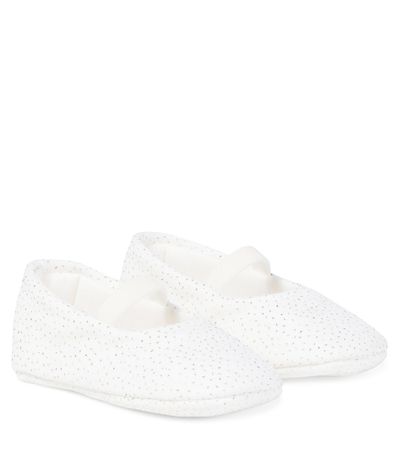 Il Gufo Il Gufo Baby embellished ballet flats