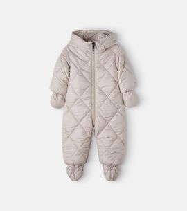 Il Gufo Il Gufo Baby quilted snowsuit