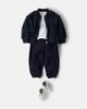 Il Gufo Il Gufo Baby wool and cotton-blend bomber jacket - 2