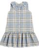 Il Gufo Il Gufo Checked linen dress - 1