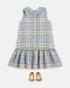 Il Gufo Il Gufo Checked linen dress - 2