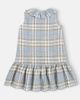 Il Gufo Il Gufo Checked linen dress - 4