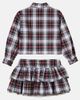 Il Gufo Il Gufo Checked ruffled cotton shirt and skirt set - 3