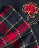 Il Gufo Il Gufo Checked top and skirt set - 3