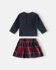 Il Gufo Il Gufo Checked top and skirt set - 4