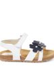 Il Gufo Il Gufo Floral-appliqué leather sandals - 4