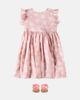 Il Gufo Il Gufo Floral ruffled linen dress - 2