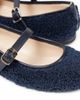 Il Gufo Il Gufo Leather-trimmed faux shearling ballet flats - 5