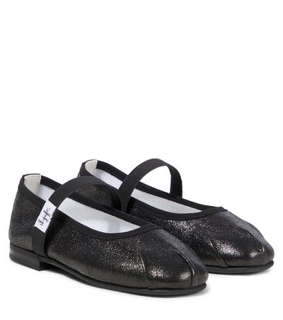 Il Gufo Il Gufo Leather ballet flats