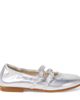 Il Gufo Il Gufo Metallic leather Mary Jane flats - 3