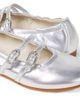Il Gufo Il Gufo Metallic leather Mary Jane flats - 4