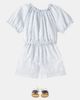 Il Gufo Il Gufo Printed cotton top and shorts set - 2