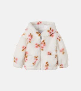 Il Gufo Il Gufo Printed teddy jacket
