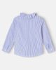 Il Gufo Il Gufo Ruffled striped cotton poplin shirt - 4