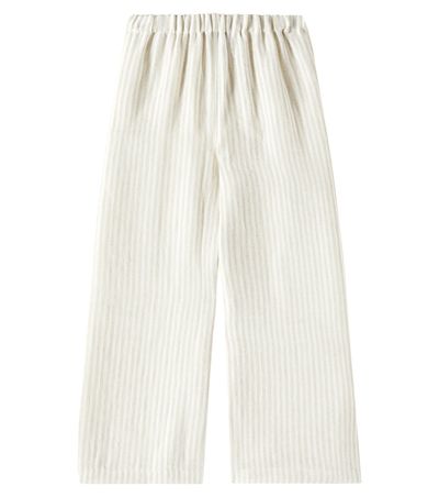 Il Gufo Il Gufo Striped linen pants
