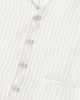 Il Gufo Il Gufo Striped linen vest - 2