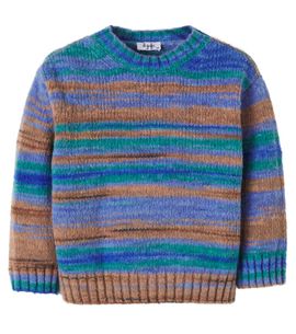 Il Gufo Il Gufo Striped wool-blend sweater