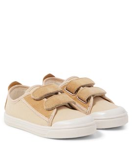 Il Gufo Il Gufo Suede-trimmed sneakers