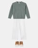 Il Gufo Il Gufo Suede-trimmed teddy sneakers - 2
