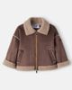Il Gufo Il Gufo Teddy-trimmed jacket - 1