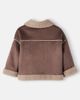 Il Gufo Il Gufo Teddy-trimmed jacket - 3