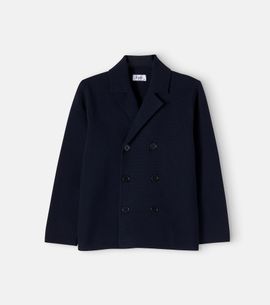 Il Gufo Il Gufo Waffle-knit cotton cardigan