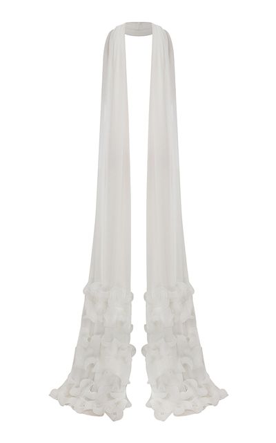 ILA ILA Olia Chiffon Stole With Sculpted Edges