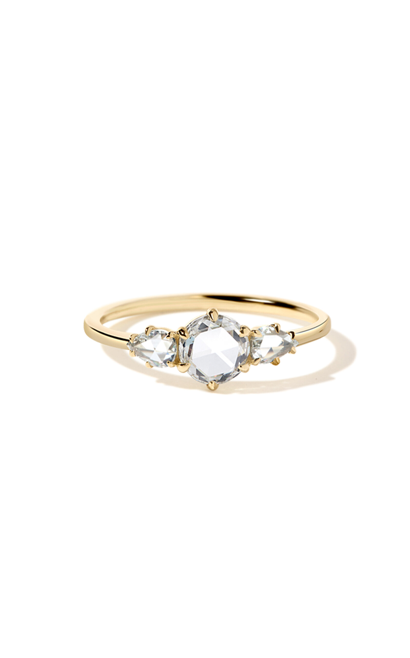 ILA ILA Pluvia 14K Yellow Gold Diamond Ring Gold