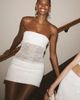 ILA Lisa Strapless Sheer Stretch Sequin Mini Dress - 2