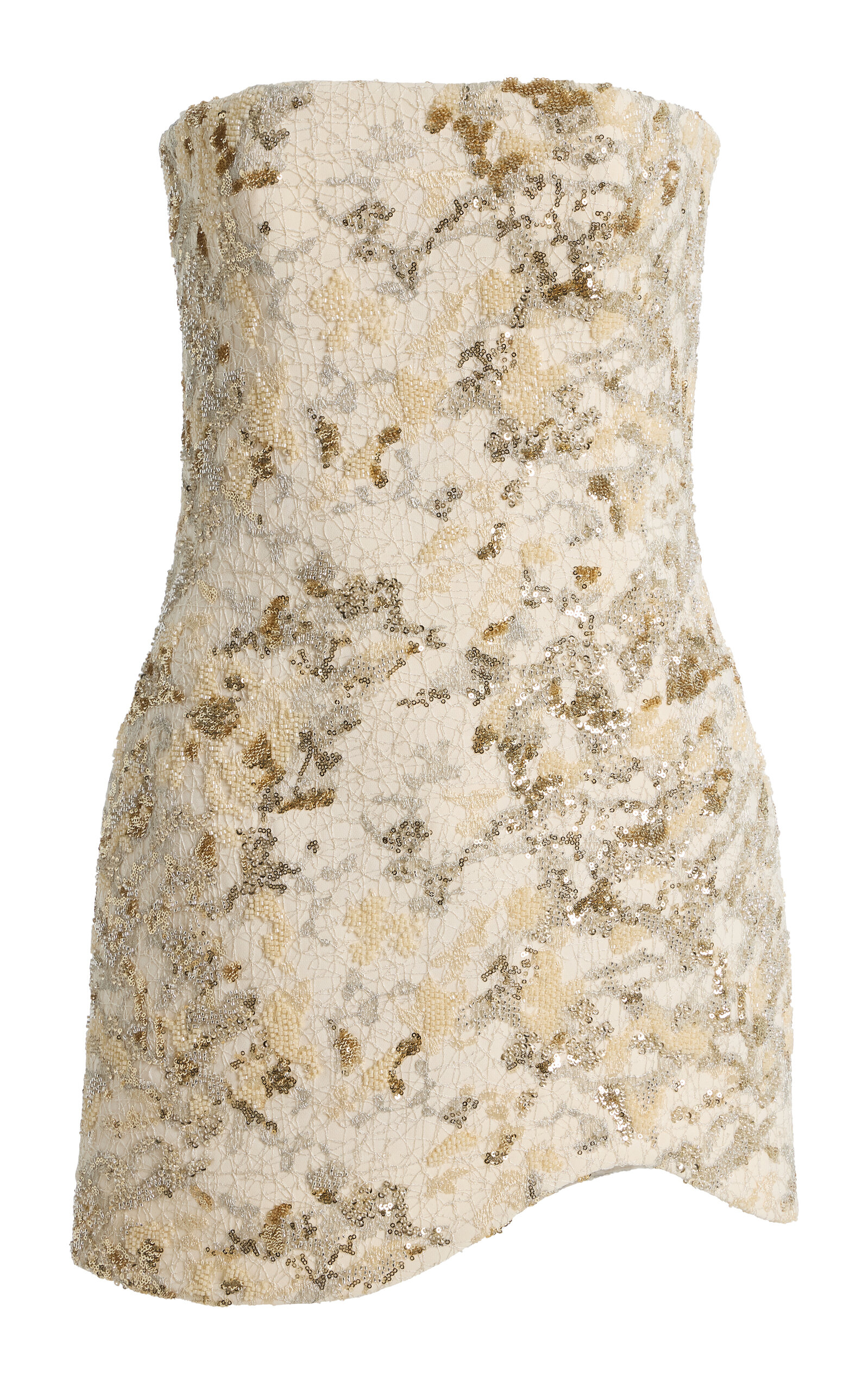 ILA THE BRAND ILA THE BRAND Maelle Strapless Sequined Mini Dress