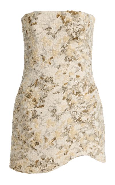 ILA THE BRAND ILA THE BRAND Maelle Strapless Sequined Mini Dress