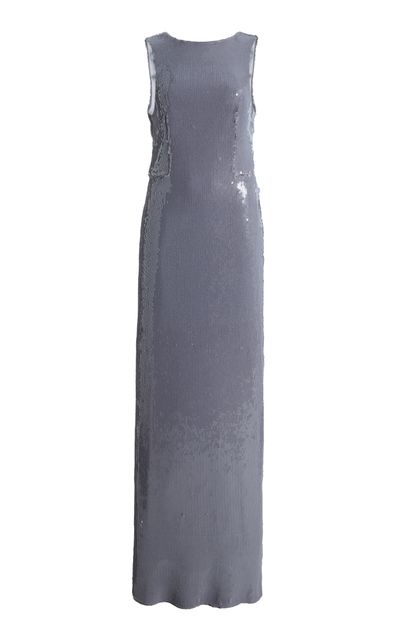 ILA THE BRAND ILA THE BRAND Nala OpenBack Sequined Maxi Dress