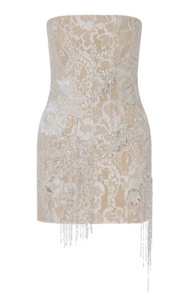 ILA THE BRAND ILA THE BRAND Skye Embellished Lace Mini Dress