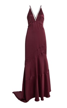 ILA THE BRAND ILA THE BRAND Sloane Satin Maxi Dress