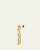 ILEANA MAKRI 18K Yellow Gold Inverted Oblong Tile Earrings with Baguette Diamonds - 3