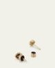 ILEANA MAKRI Blue Sapphire and Diamond Kitten Eye Stud Earrings - 4