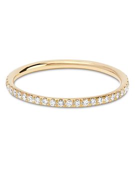 Ileana Makri Ileana Makri 18K Yellow Gold Fine Classic Diamond Eternity Band