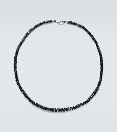 Ileana Makri Ileana Makri 9kt white gold beaded necklace with opals