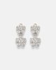 Ileana Makri Ileana Makri Blossom Daisy Duo 18kt white gold earrings with diamonds - 1