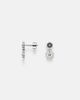 Ileana Makri Ileana Makri Blossom Daisy Duo 18kt white gold earrings with diamonds - 4