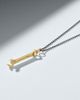 Ileana Makri Ileana Makri Divine Mechanics 18kt gold pendant necklace with diamonds - 4