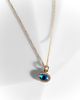 Ileana Makri Ileana Makri Mini Oval Eye 18kt gold necklace with diamonds - 5