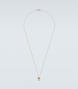 Ileana Makri Ileana Makri Nut 18kt gold pendant necklace