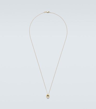 Ileana Makri Ileana Makri Nut 18kt gold pendant necklace