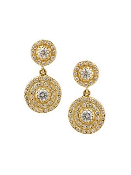 Ileana Makri Women's Classic Double Solitaire 18K Yellow Gold & Diamond Drop Earrings